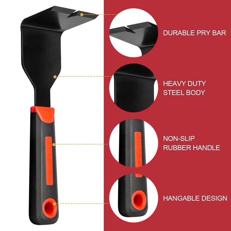 TKGKHK Removal Multi-Tool,Tile Removal Tool,Wood Trim Puller,Tile Removal Tool Baseboard