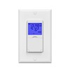 BN-LINK 7 Day Programmable in-Wall Timer Switch for Lights, Fans