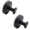 Yinluluna 2Pcs Suction Cup Hooks for Shower Wall, Loofah and