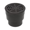 StormDrain 6" Round Bottom Outlet Catch Basin Kit with Grate,