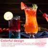 Pack of 100 Cocktail Decoration, AMONENZ Paper Umbrellas, 10 cm
