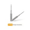 HARFINGTON 5pcs P2 Pentagon Screwdriver Bit 5/32" Hex Shank 35mm/1.38"