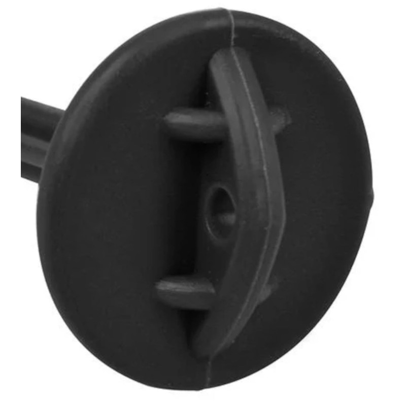 Preiswert&Gut 30 x Plastic Pegs - Black Tent Pegs, 9