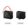 CBB61 450V AC 2UF 50/60HZ Starter Capacitor, AC Motor Capacitor,