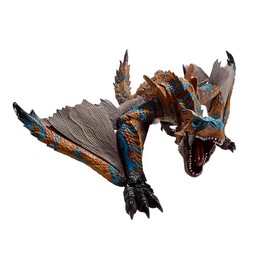 S.H. Monster Arts Monster Hunter Rise Tigarex, Approx. 11.8 inches (300 mm), PVC & ABS, Pre-painted Action Figure