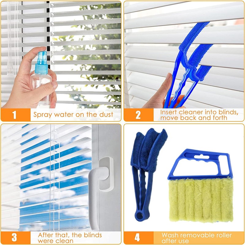 Blind Cleaner Duster Tool, Window Cleaner Tool, Window Venetian Blind