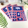 QQSD Wyoming Flag Sticker Decal in Multiple Sizes, 3 Pack,