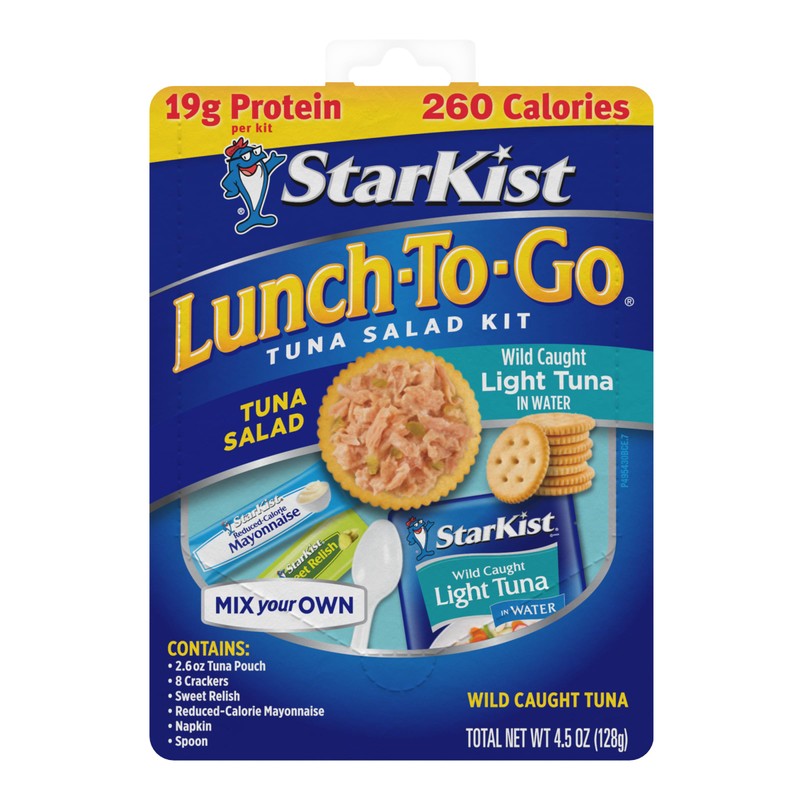 StarKist Lunch-To-Go Mix Your Own Tuna Salad, Chunk Light Tuna