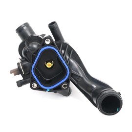 Vkinman 11537534521 Coolant Thermostat Assembly with Sensor Replacement for Mini Cooper 1.6L 2007-2013, Cooper Countryman 2011-2013