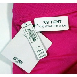 Victoria's Secret Sport High Rise 7/8 Seamless Tight Legging Dark Hot Pink - LG