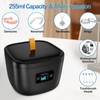Retainer Cleaner Machine - Raccomb 45kHz LED Light Cleaner for
