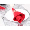Napkin Rings Set of 6 Gold Napkin Rings Snowflake Reindeer