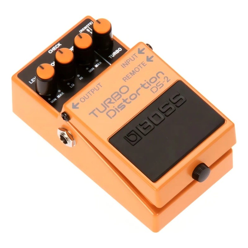 Pedal de efecto Boss Turbo Distortion DS-2 naranja