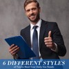 Janmercy 6 Pcs Clip on Tie for Men Clip on