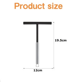 Stainless Steel Dough Distributor, Crepe Spatula, Crepe Spreader Dough Distributor, Crepes Slider, Crepes Accessories, Kitchen Utensils for Home, Kitchen, Baking, Cooking, Baking Tools