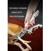 Tutuyao Multi-functional Kitchen Scissors – Heavy Duty Poultry, Meat &