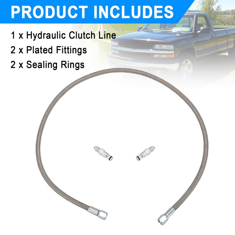Alpha Rider Hydraulic Clutch Line for 2005-2023 Ford Mustang GT