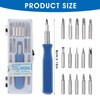 16 in 1 Premium Precision Screwdriver Set, Small Pocket Screwdriver
