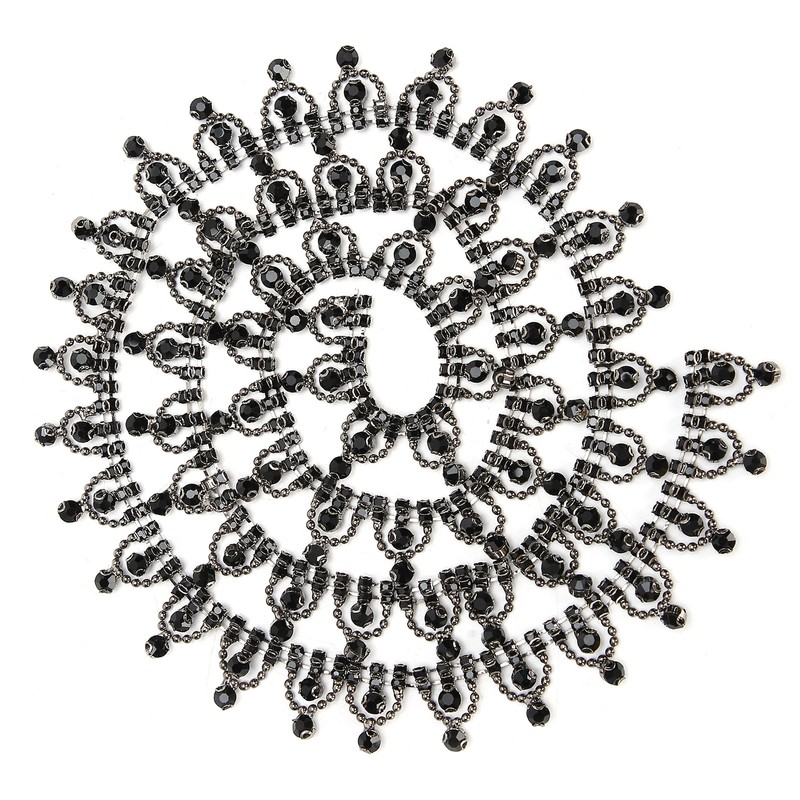 Welding Rhinestones Chain Tassel Pendant Belly Dance Decoration Jewelry Accessories