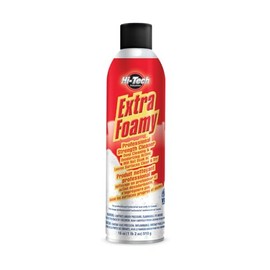 Hi-Tech Extra Foamy Automotive Interior Cleaner - Spearmint Fragrance - 18oz Aerosol Can - Clean & Dry Finish