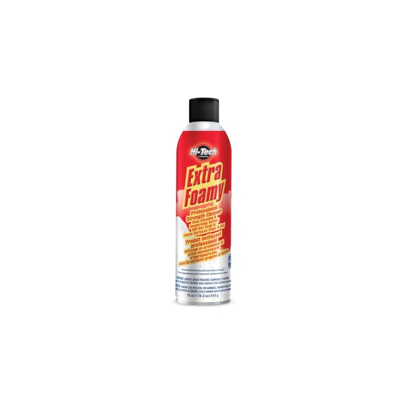 Hi-Tech Extra Foamy Automotive Interior Cleaner - Spearmint Fragrance -