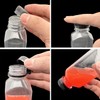 MYYZMY 8 Pcs 8 Ounce Plastic Juice Bottles, Reusable Bulk