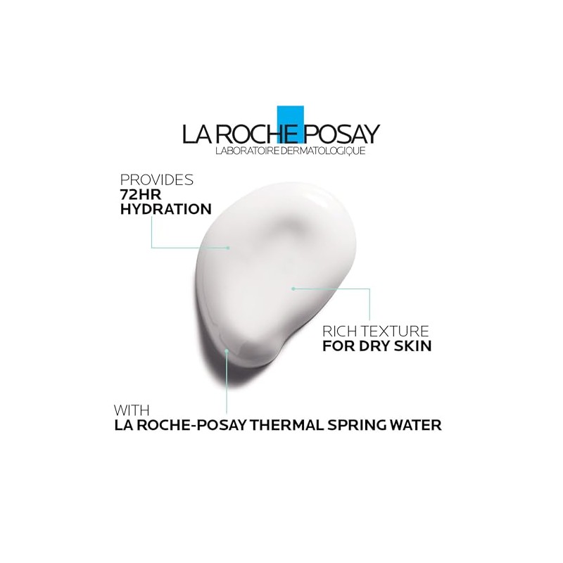 La Roche-Posay HydraphaseHA Rich Face Moisturizer, Hyaluronic Acid Face Moisturizer