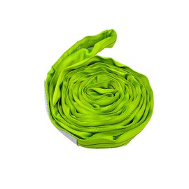 Indusafe 4FT Polyester Round Sling, 2'' Endless Round Strap, 5,300 lb. Vertical Capacity, Spanset Rigging Straps for Hoisting Towing Heavy Duty Objects Wrecker Recovery Lifting Tree Saver