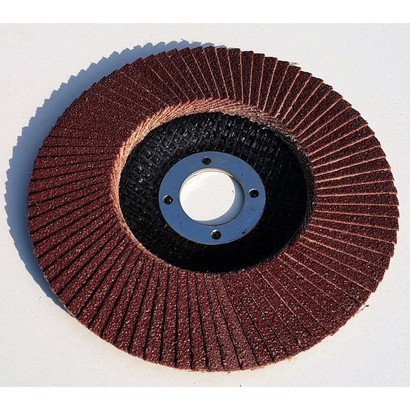 10 Standard Serrated Discs Diameter 125 mm x 22.23 mm