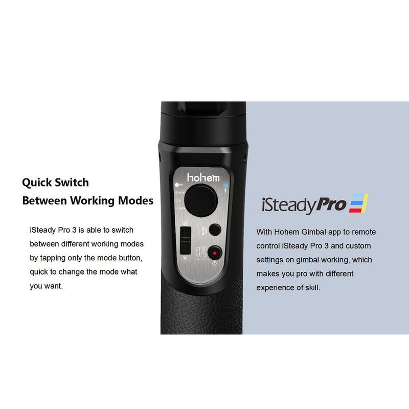hohem iSteady Pro 3 Handheld 3-Axis WiFi Action Camera Gimbal
