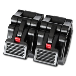 Cortex Olympic Lock Jaw Collars Pair Bars Barbells Weight Lifting Training