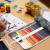 Pencil Roll Pencil, 36 Holes Canvas Pencil Roll Bag, Canvas
