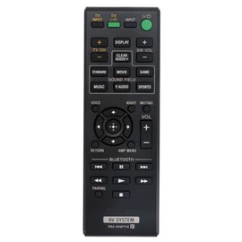 Allimity RM-ANP114 RMANP114 Replacement Remote Compatible with Sony Soundbar Sound Bar HT-CT370 HT-CT770 SA-WCT770 SA-CT770 SA-WCT370 SA-CT370 HTCT370 HTCT770 SAWCT770 SACT770 SAWCT370 SACT370