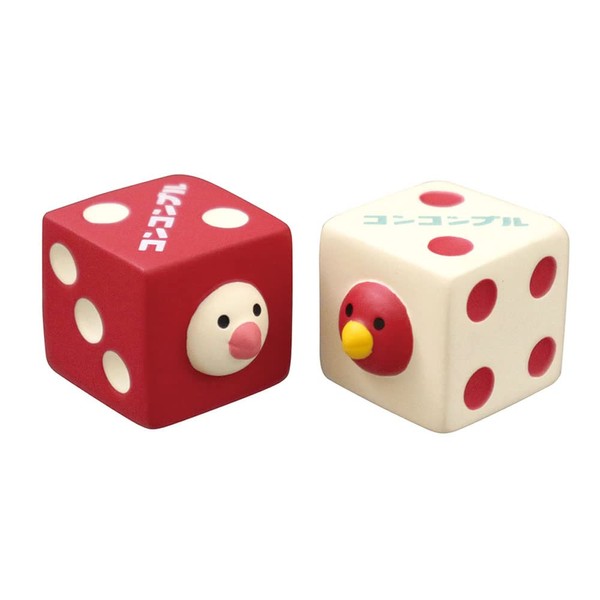 Deco Corporation ZXS-86476X Concombre Dice Literature (Red and White Set):