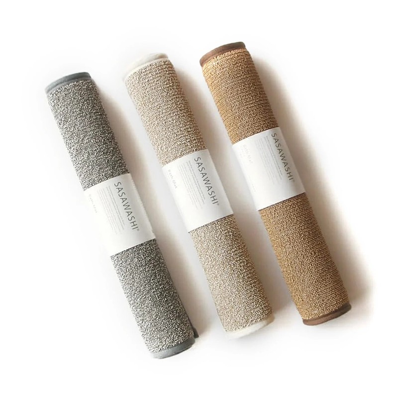 Sasawashi Bath Mat (45cm x 65cm), Beige