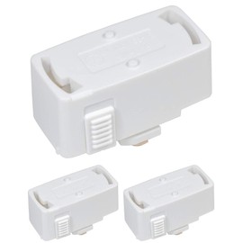 Swan Denki DUS-52WH-3S Lighting Rail Plug (Hanging Ceiling Body) White Type Set of 3