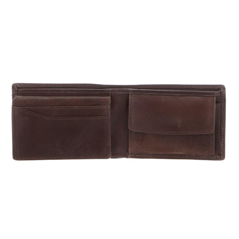 VOi City Cowboy PEA Wallet XS Brown, brown, Fashionable