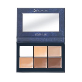 Tim Burton's Corpse Bride makeup (According To Plan" Cream Contour Palette, mediano)