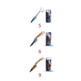 Hayabusa FS422-150-4 Inch Jack Eye Kick Bottom, 5.3 oz (150 g), Approx. 3.0 inches (77 mm), Akakin Metal Jig Lure