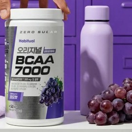 BCAA grape-flavored amino acid powder, essential supplement for exercise and health, high content 7000mg / BCAA 포도맛 아미노산 분말 운동 헬스 필수 보충제 고함량 7000mg