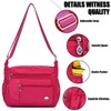 SHIFANQI Crossbody Bags for Women,Multiple Pockets Casual Ladies Shoulder Handbags,Waterproof