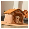 Thickened Pet Warm House for Cats and Small Dogs, Winter