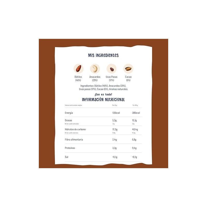 Nakd Pack Multisabores Barritas Raw 16 x 35g