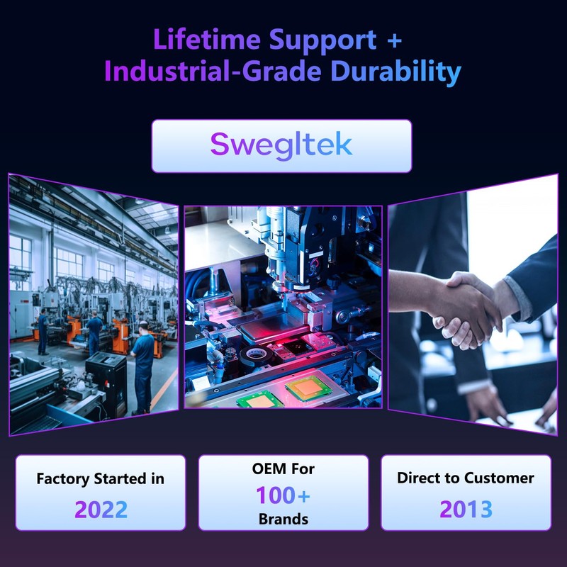 swegltek Fiber Optic USB C Cable(50ft),10Gbps Active Optical Type C