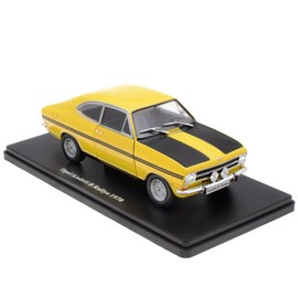 - Collector's Miniature Car 1/24 Compatible with Opel Kadett B Rallye - 1970 - OP006