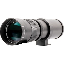 Ultimaxx 420-800mm (w/Converter 840-1600mm) f/8.3-16 Manual Telephoto Zoom T-Mount Lens Kit for Nikon D7500, D500, D600, D610, D700, D750, D800, D810, D850, D3100, D3200, D3300, D3400, D5100, D5200