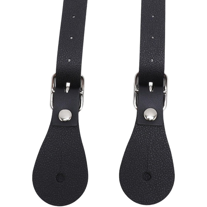 LimCryspp Correas de Espolones de Cuero Sintético de 22Cm -