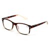 V.W.E. Rectangular Lightweight Reading Glasses - Anti-Reflective Coating - Spring