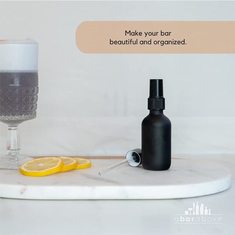 A Bar Above Cocktail Atomizer Spray Bottles & Dropper Set