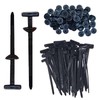 100PCS Nylon Universal Cable Tie Buckle, Multipurpose Design Zip Tie